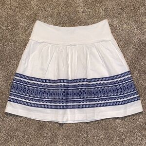Madewell Skyline Embroidered Skirt
